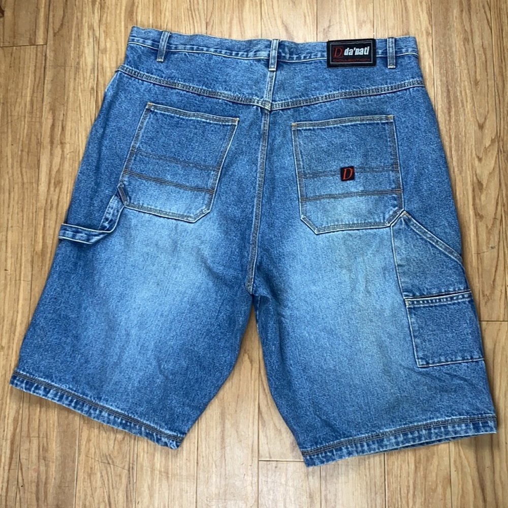 Da’nati Vintage Style Carpenter Jean Shorts 42